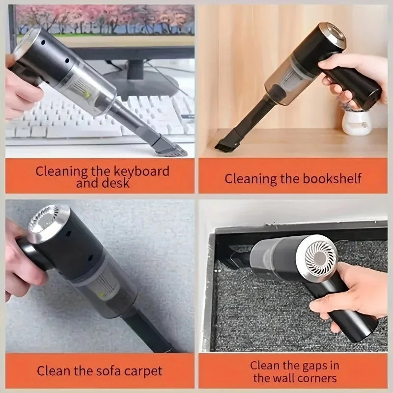 Mini Wet & Dry Car Vacuum Cleaner