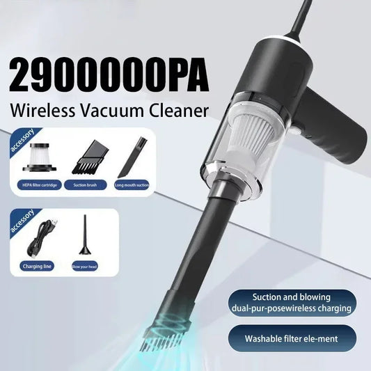 Mini Wet & Dry Car Vacuum Cleaner