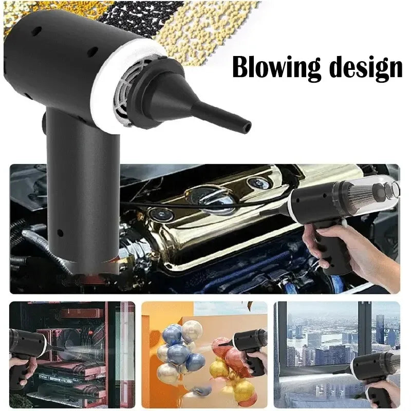 Mini Wet & Dry Car Vacuum Cleaner